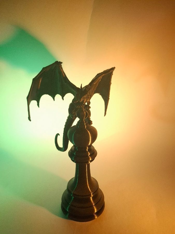 Dragão impresso em 3D